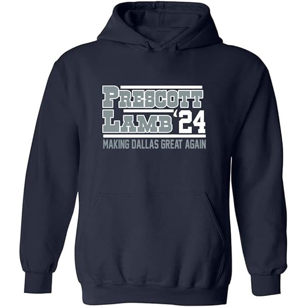 CeeDee Lamb 88 TD Hooded Sweatshirt Hoodie Adult Small Blue at